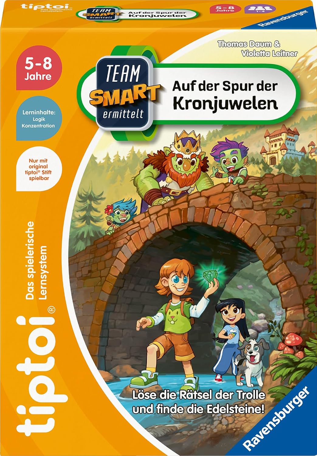 Ravensburger tiptoi Team SMART: Auf der Spur der Kronjuwelen