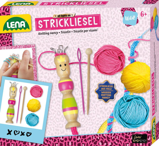LENA Strickliesel – Kreatives Strickspielzeug für Kinder