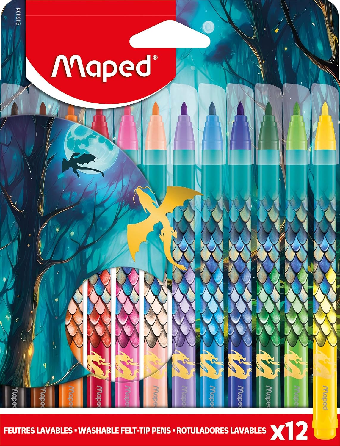 Maped Filzstifte Dragon 12 Stück