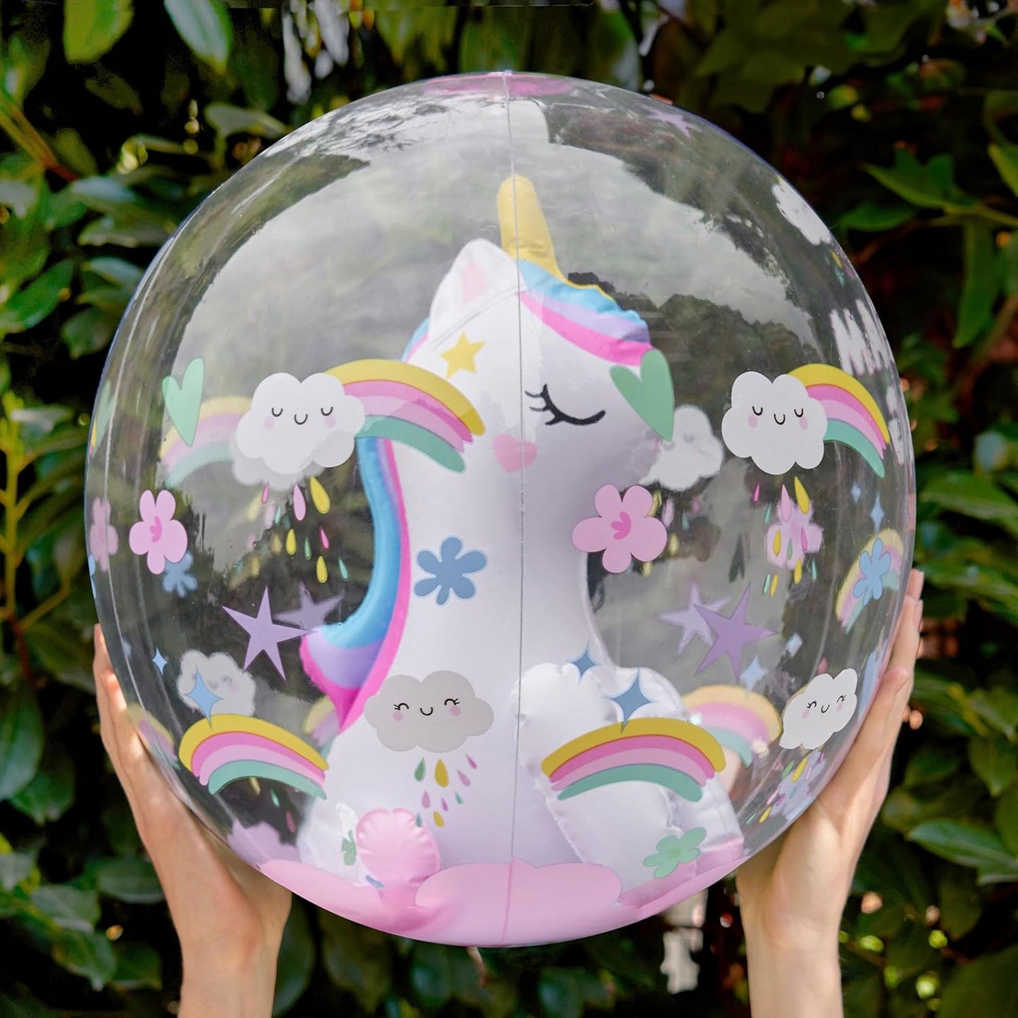 Legami Strandball Unicorn aufblasbar Ø 40 cm PVC