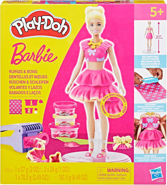 Hasbro Play-Doh Barbie Rüschen & Schleifen Puppenset