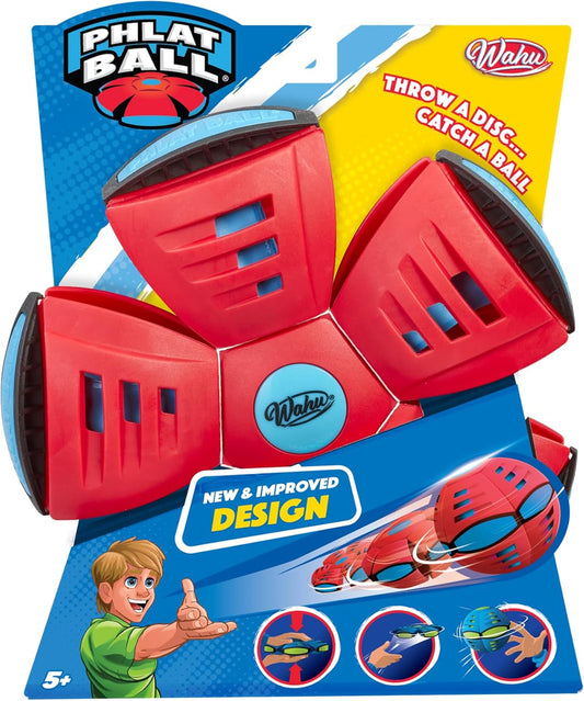 Phlat Ball BIG Classic V5 - rot 2in1 Frisbee & Ball