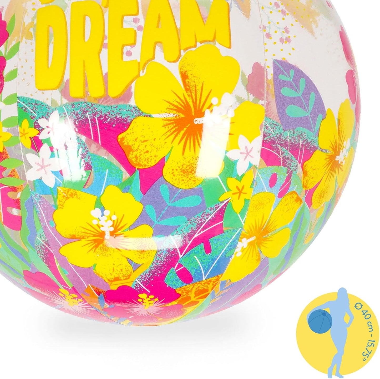 Legami Glitter Strandball Tropicana Dream Ø 40 cm PVC