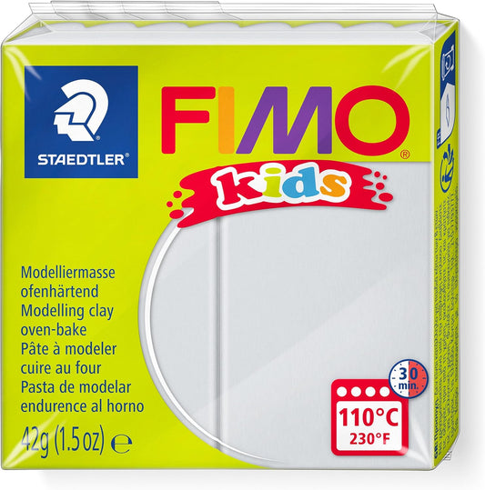 FIMO kids Modelliermasse 42g - Hellgrau