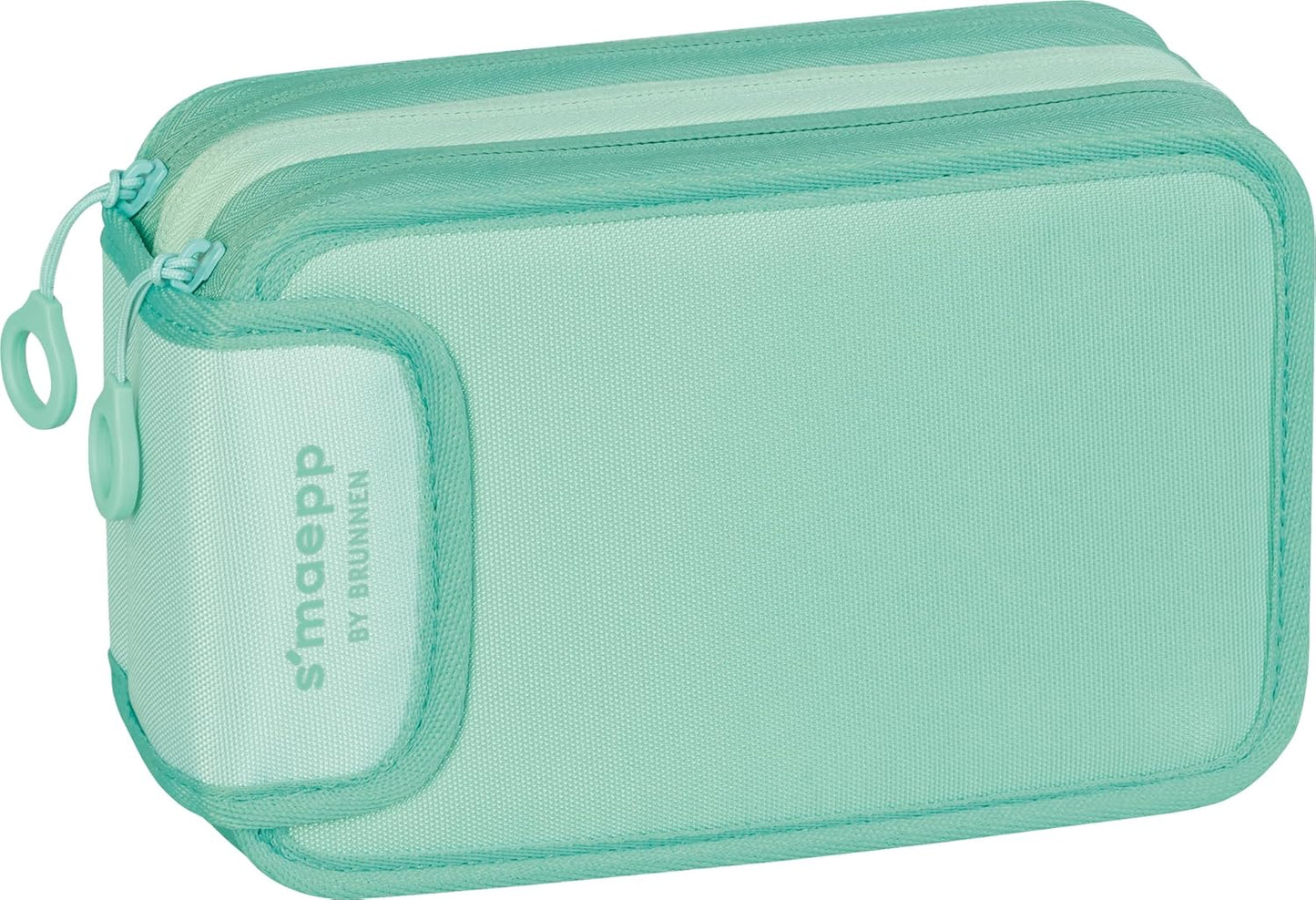 Brunnen Federmäppchen 3 RV gefüllt Mint 27 Stifte