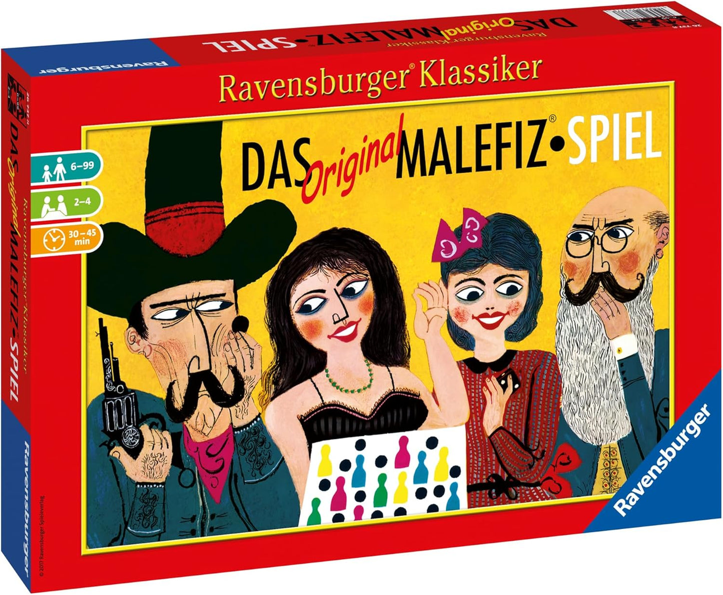 Ravensburger Malefiz - Das Original Brettspiel Klassiker