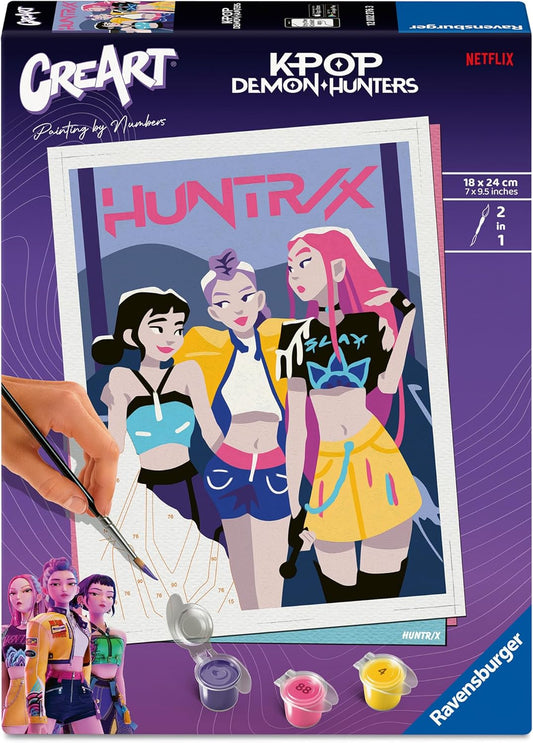 Ravensburger CreArt KPop Demon Hunters Rumi Malen nach Zahlen