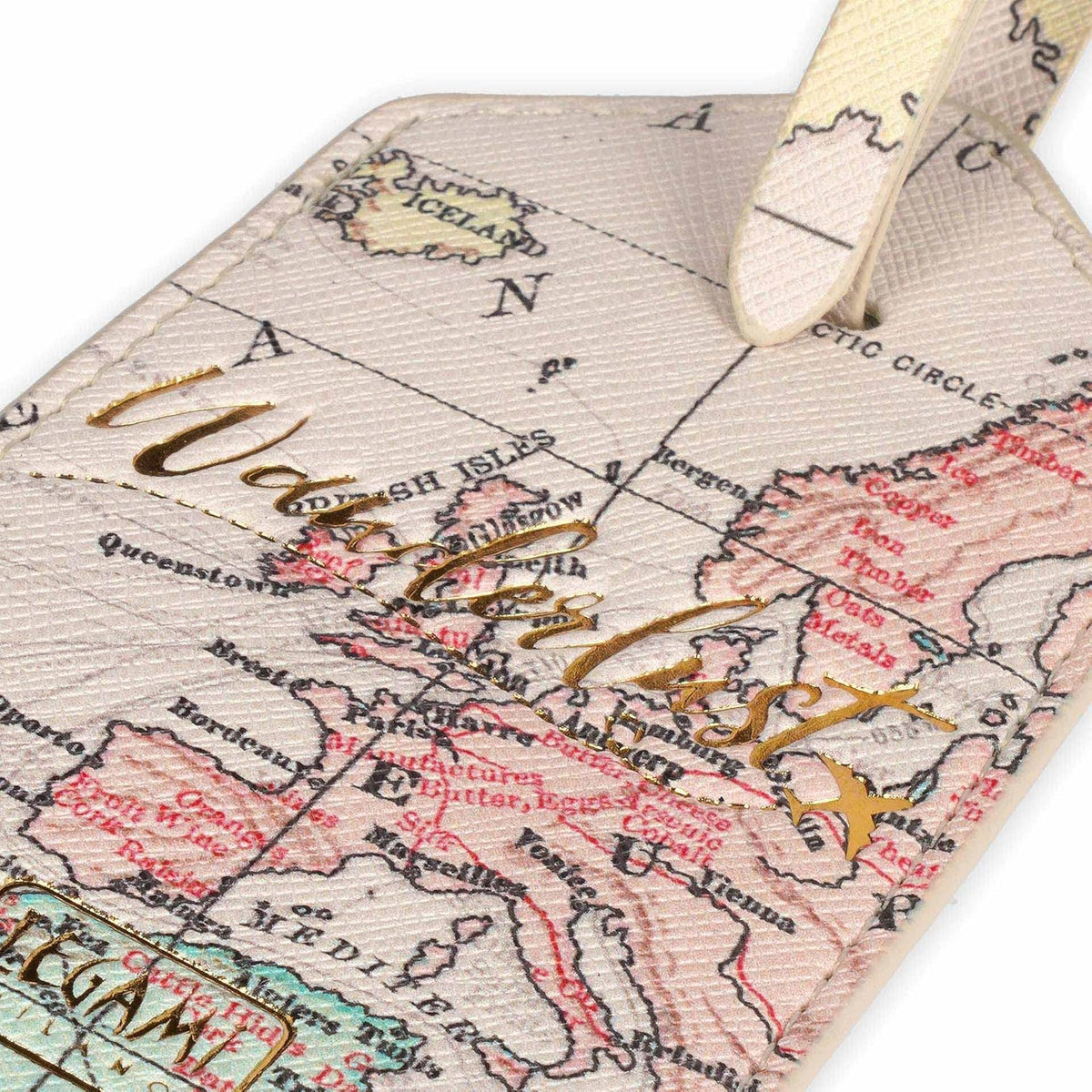 Legami Kofferetikett Luggage Tag Travel, 6,8x17 cm