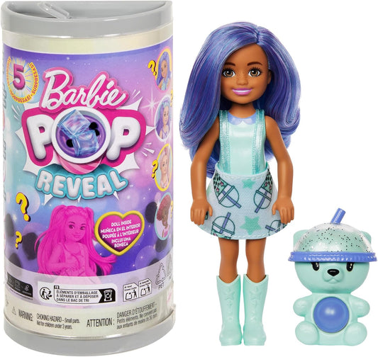 Mattel Barbie Chelsea Pop Reveal Bubble-Tea-Serie HRK63
