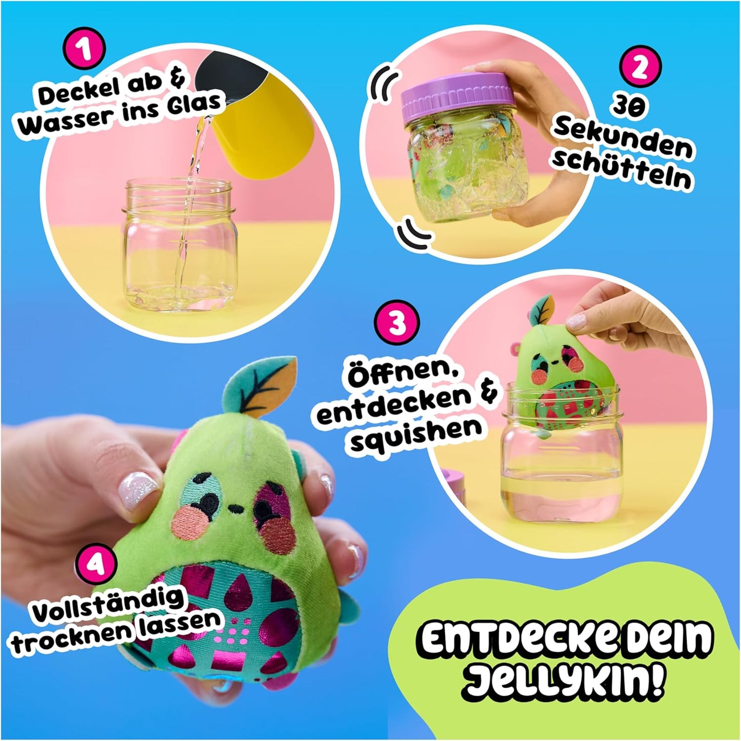 Magic JellyKins – 1 von 20 Charakteren, zufällig