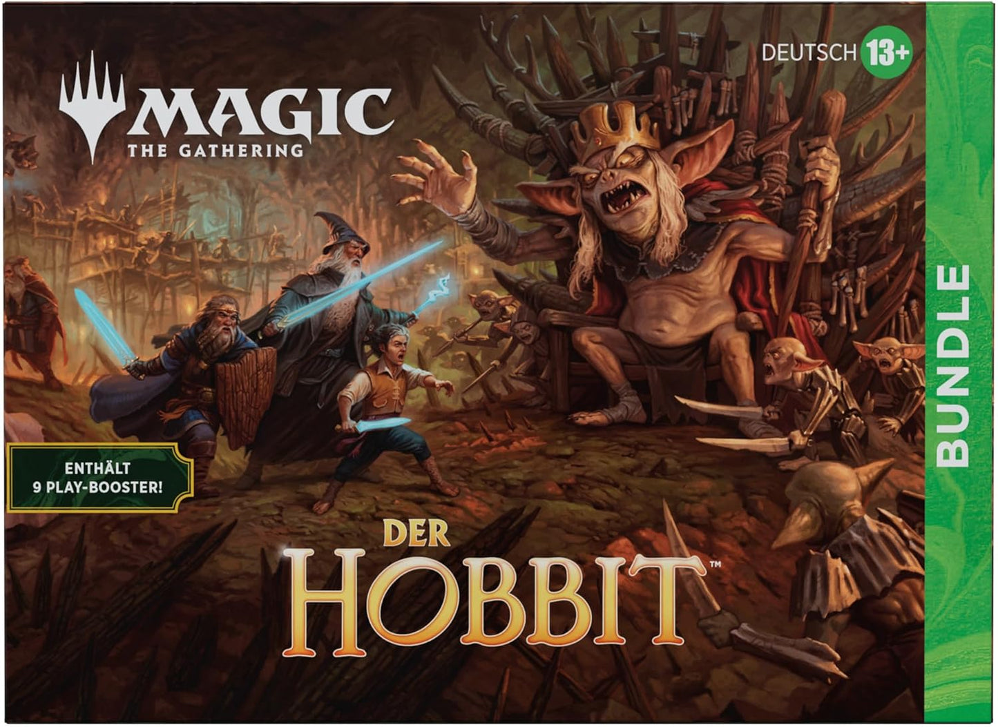 Magic: The Gathering | Der Hobbit Bundle Deutsch – 9 Play-Booster