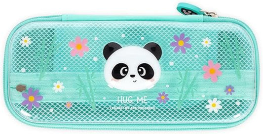 LEGAMI Wonderwow Federmäppchen Panda – 2 Fächer