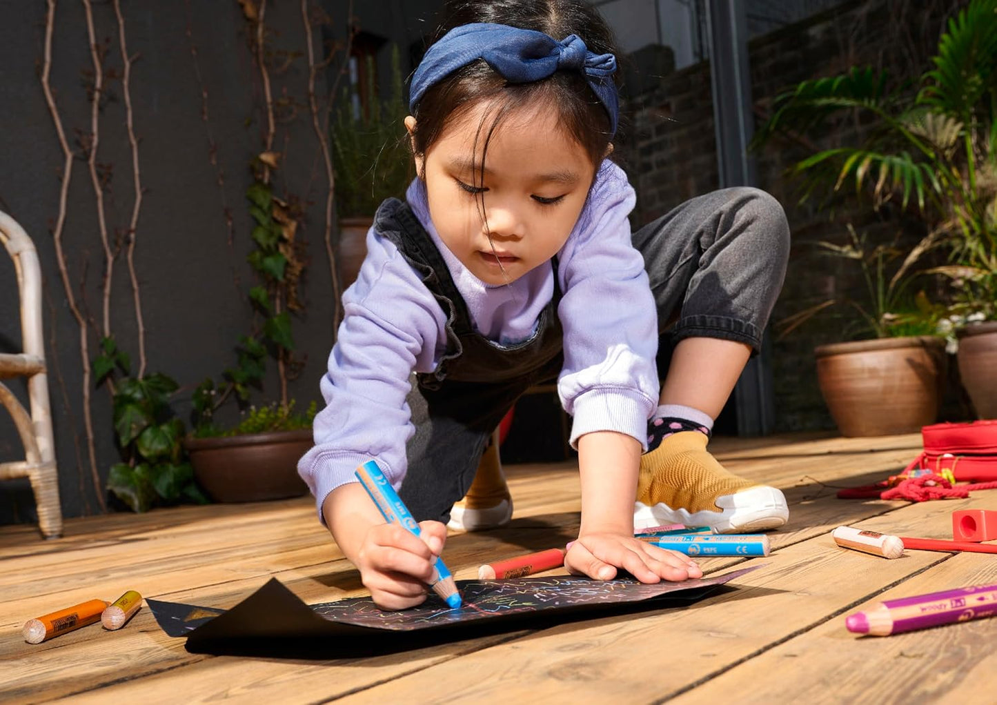 STABILO Woody 3in1 Buntstift 6er Pack