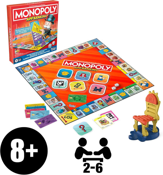 Monopoly App Banking - Brettspiel mit elektronischer Zahlung