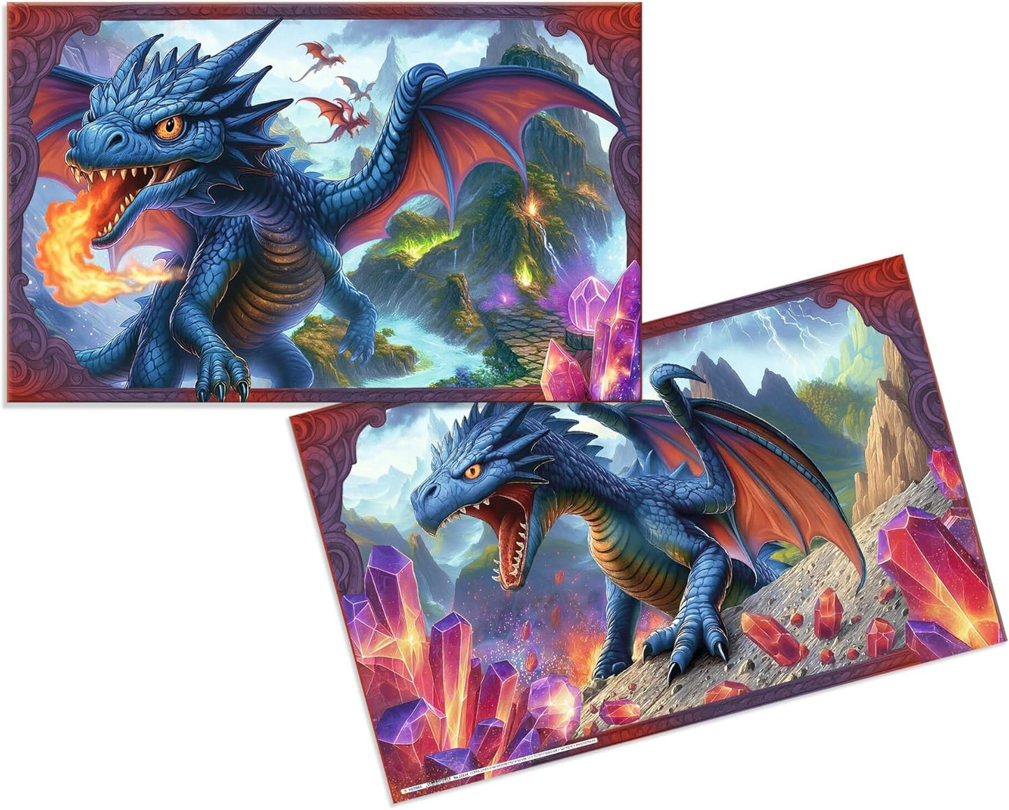 HERMA 20144 Schreibtischunterlage Dragon, 55x35 cm