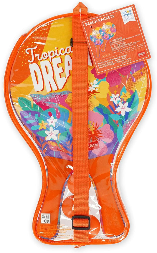 Legami Beach Rackets Tropicana Dream 2 Schläger + 3 Bälle