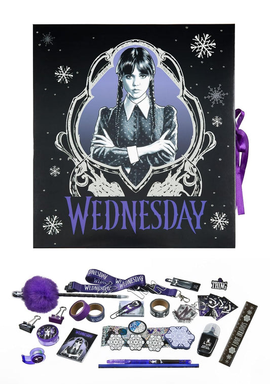 Wednesday Adventskalender Teens – Schreibwaren-Set