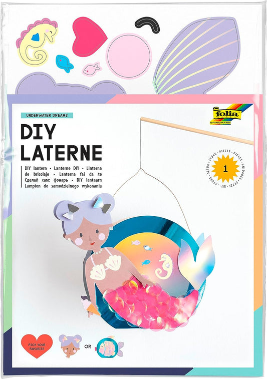 folia Laternen Bastelset Underwater Dreams