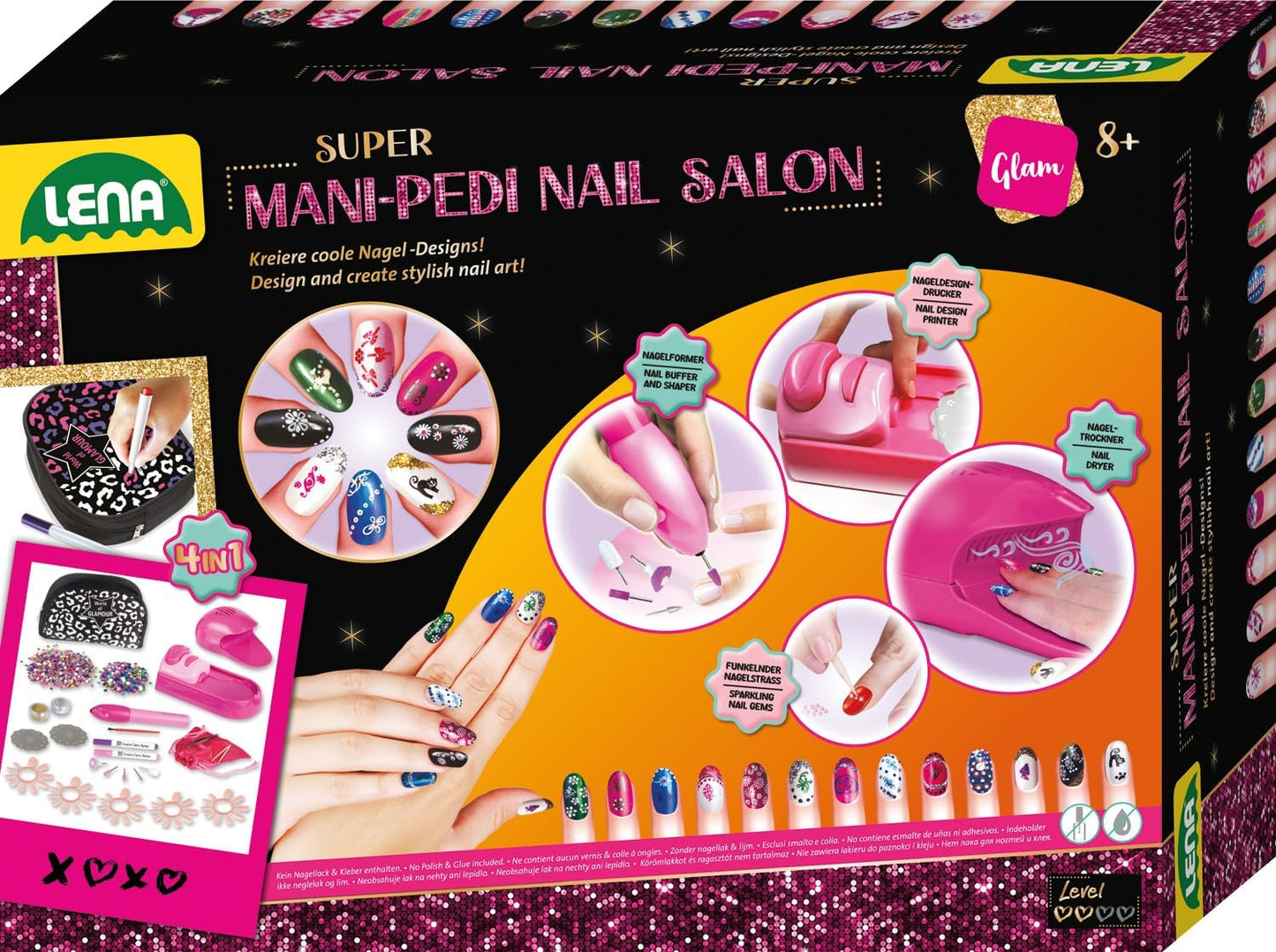 LENA Mani-Pedi Nail Salon - Kreatives Nagelstudio für Kinder