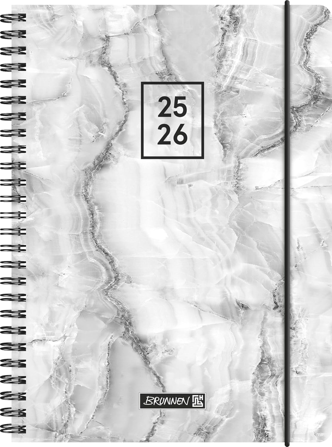 Premium Schülerkalender 2025/2026 - 18 Monate Planer mit Wire-O-Bindung