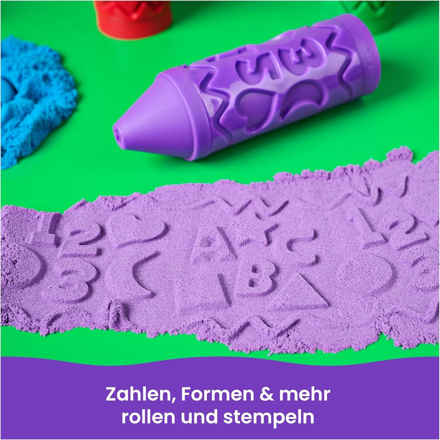 Kinetic Sand Stamp N' Roll Stift – 85 g, ab 3 Jahren