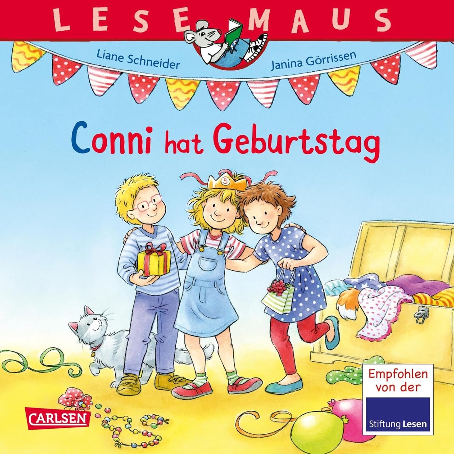 LESEMAUS 80: Conni feiert Geburtstag - Kinderbuch ab 3 Jahren
