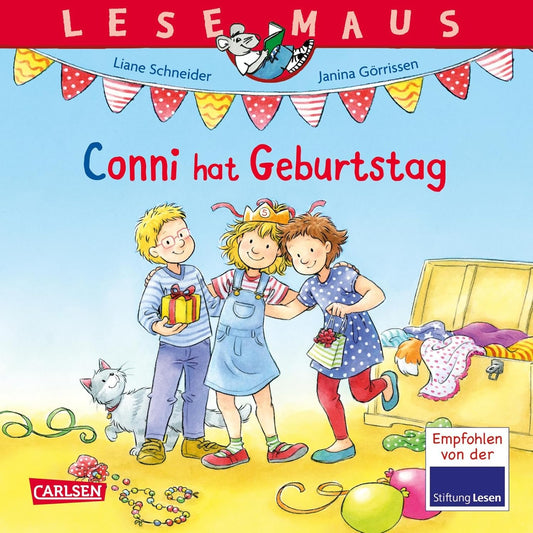 LESEMAUS 80: Conni feiert Geburtstag - Kinderbuch ab 3 Jahren