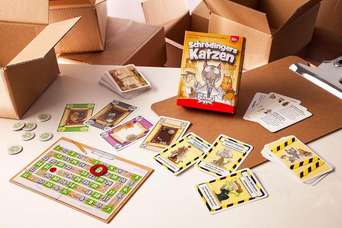 AMIGO Schrödingers Katzen Kartenspiel 2–6 Spieler