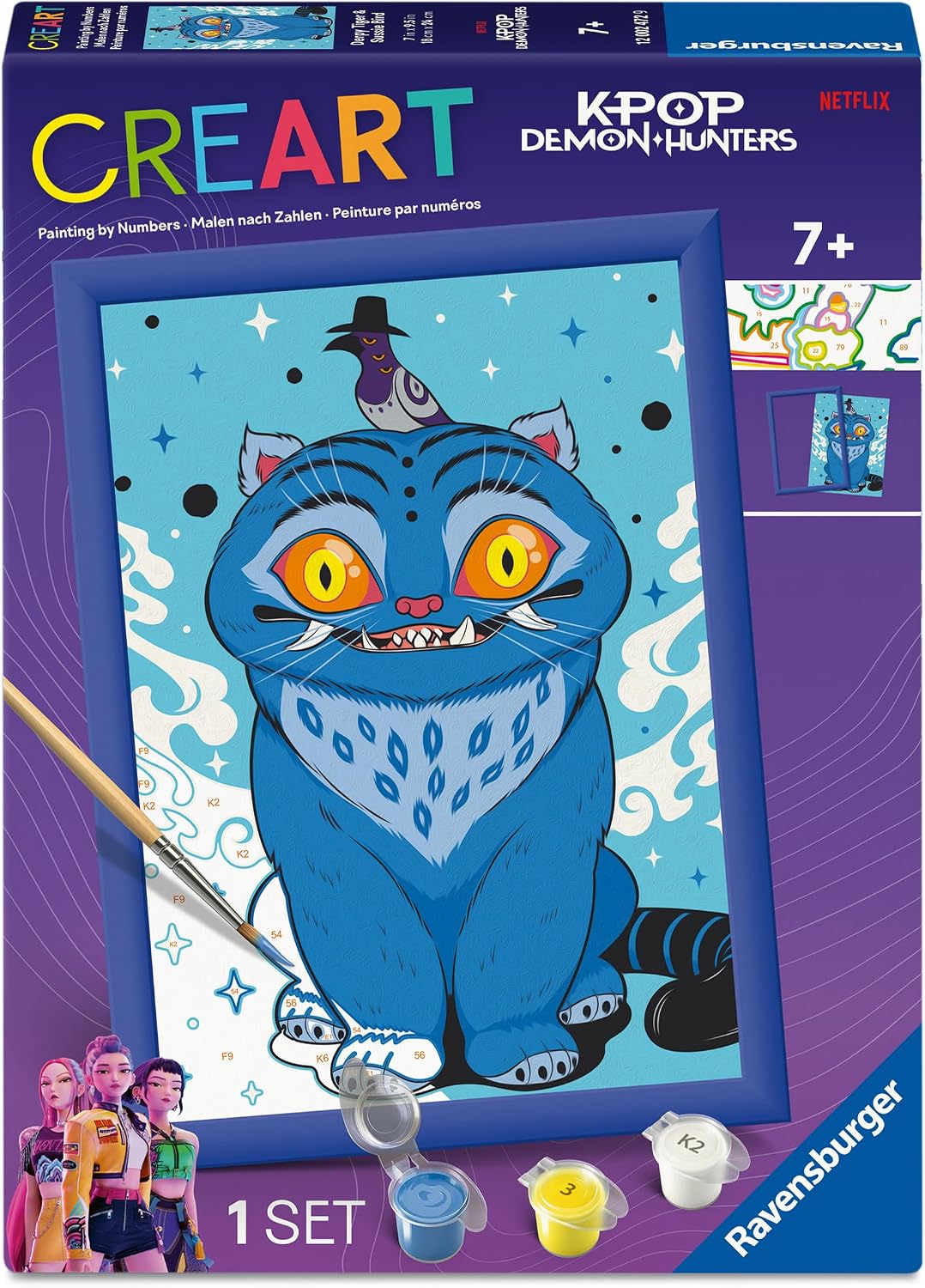 Ravensburger CreArt Malen nach Zahlen KPop Derpy & Sussie ab 7