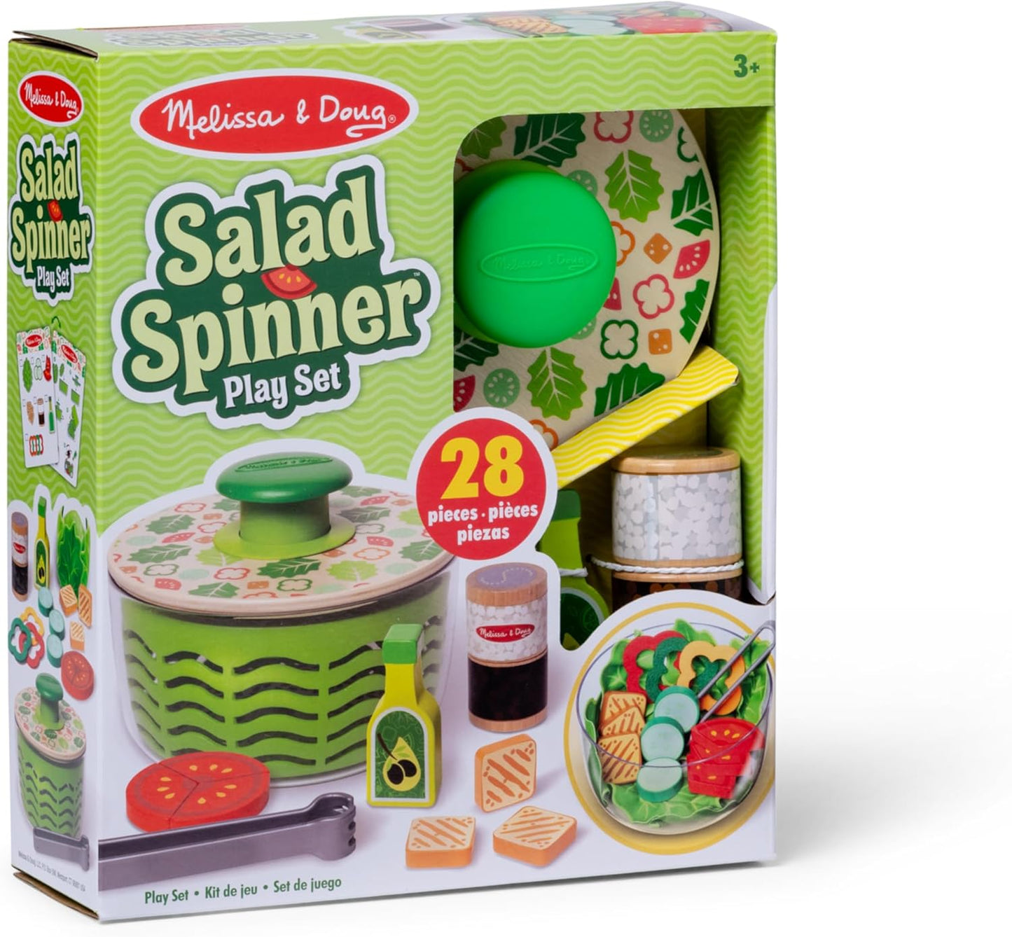 Melissa & Doug Salatschleuder-Spielset, 28-teilig ab 3 Jahren
