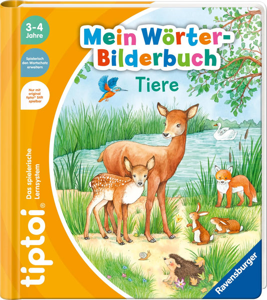 Ravensburger tiptoi Mein Wörter-Bilderbuch Tiere