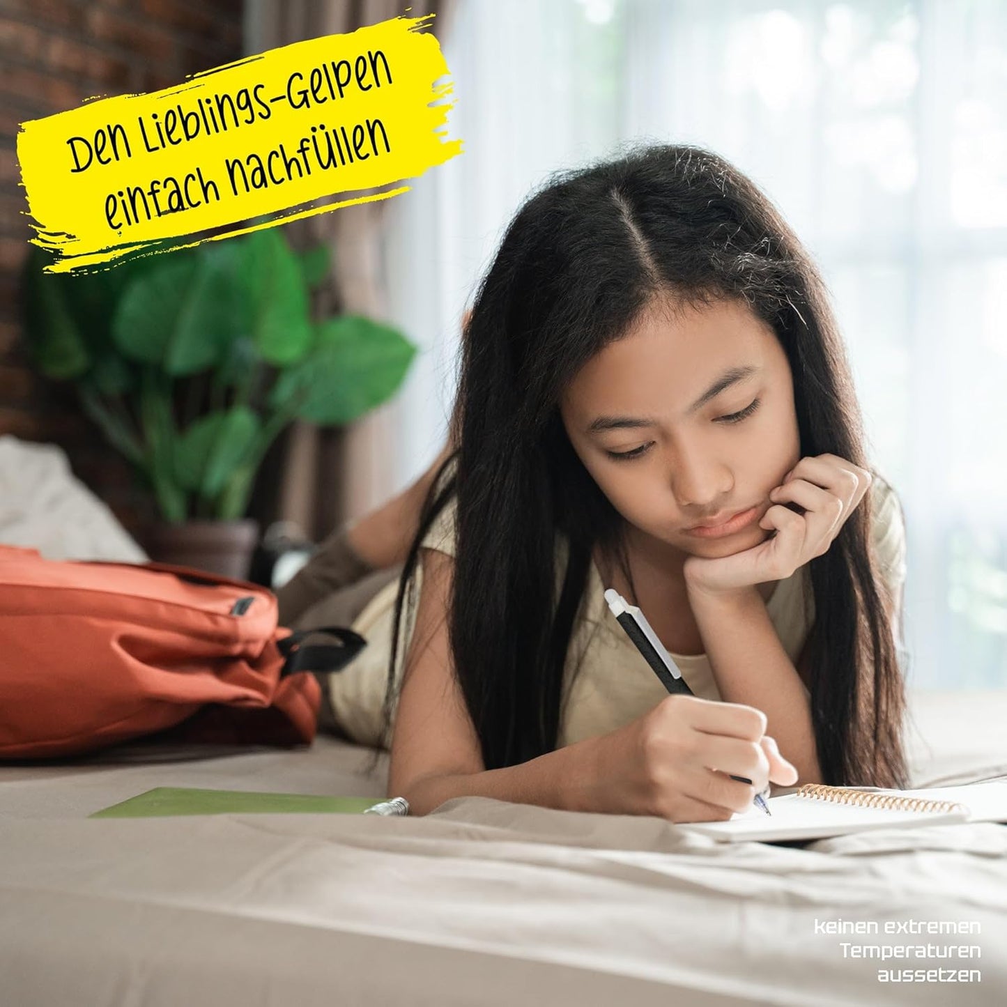 ONLINE magiXX Tintenroller radierbar Camouflage blau medium