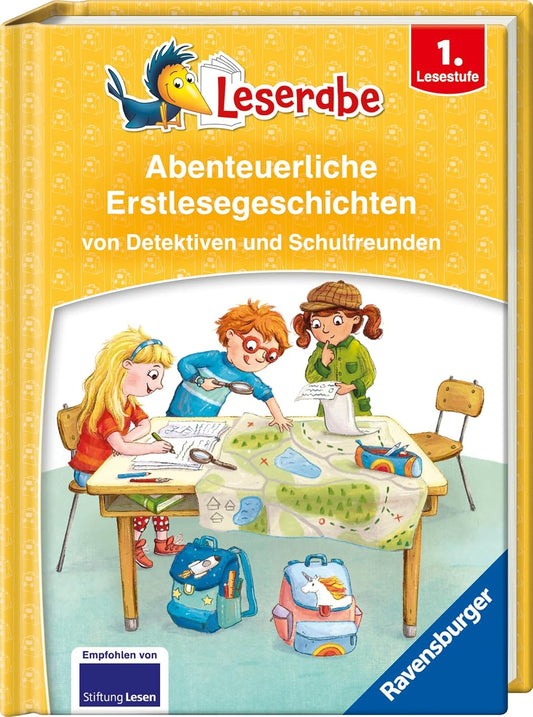 Abenteuerliche Erstlesegeschichten von Detektiven und Schulfreunden - Leserabe Mini
