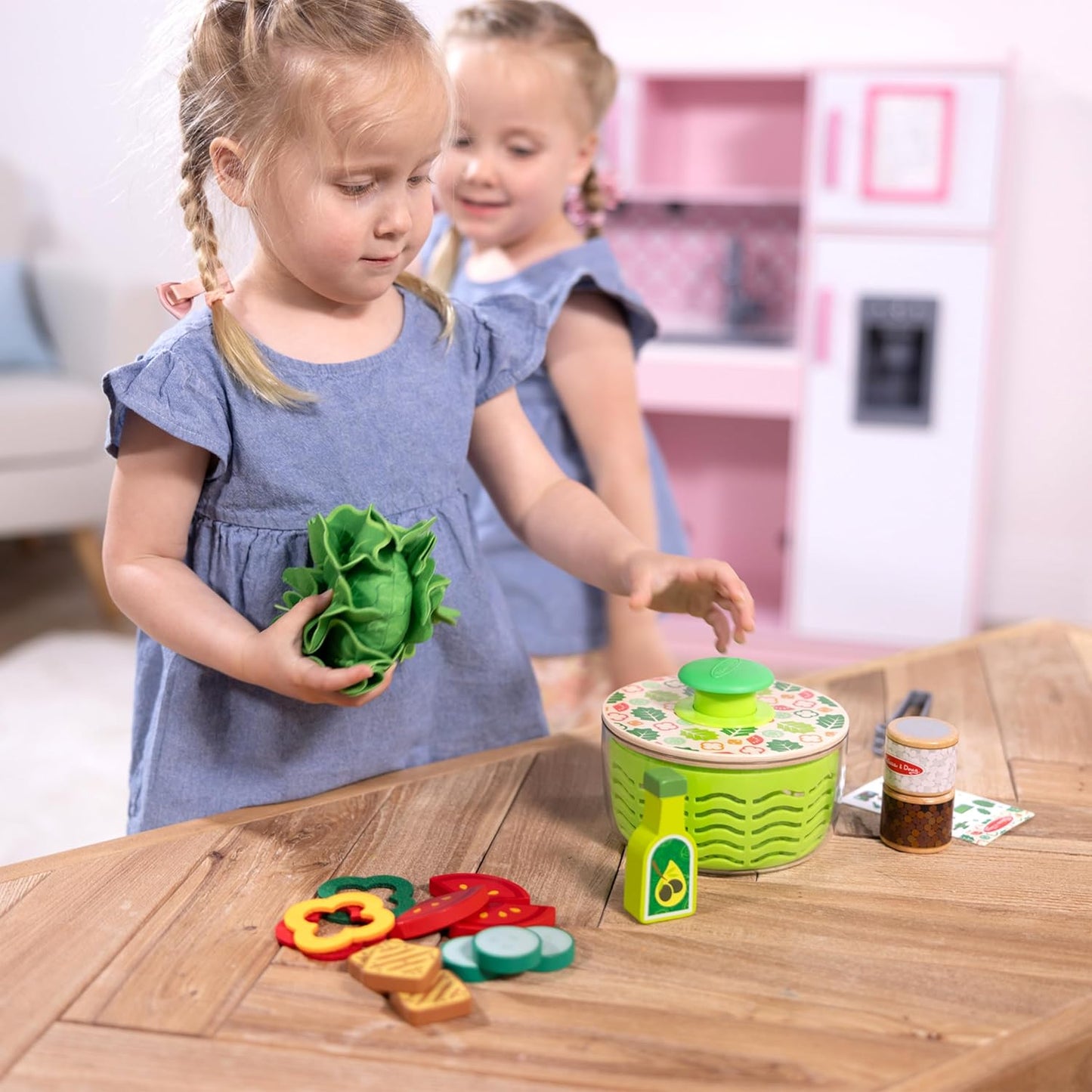 Melissa & Doug Salatschleuder-Spielset, 28-teilig ab 3 Jahren