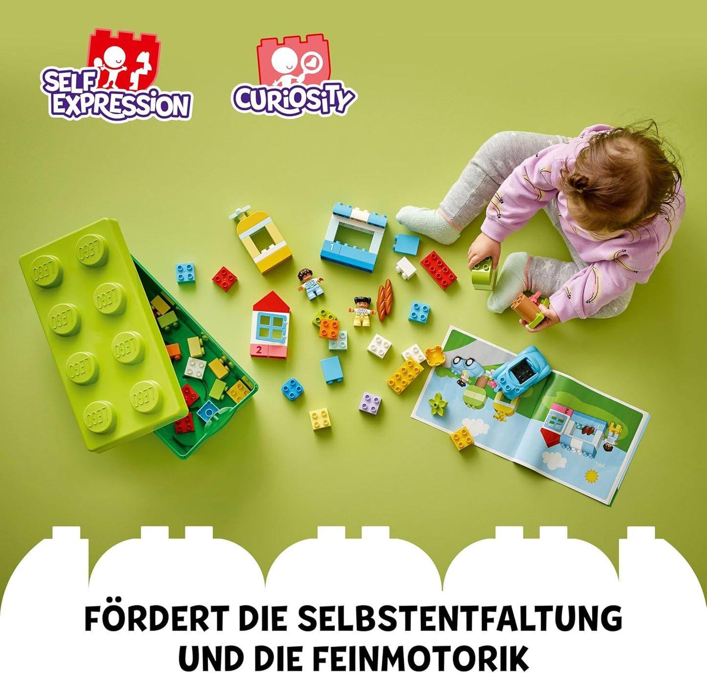 LEGO DUPLO Steinebox - Bunte Bausteine für Kleinkinder