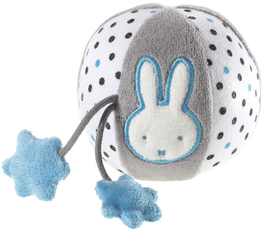 Heunec MIFFY Kuschel-Ball mit Glöckchen - Weicher Spielspaß für Babys