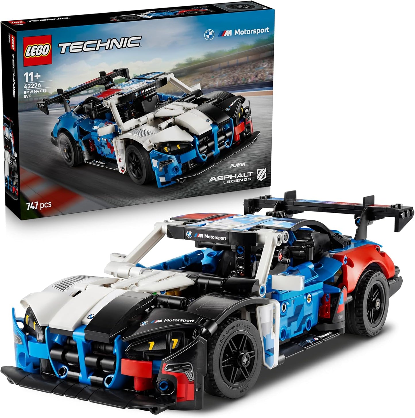 LEGO TECHNIC BMW M4 GT3 EVO Rennwagen - Modellbau ab 11 Jahren