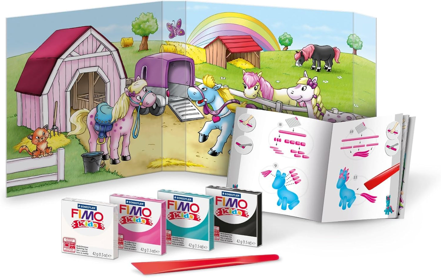 FIMO Kids Form & Play Pony - Kreatives Modellierset