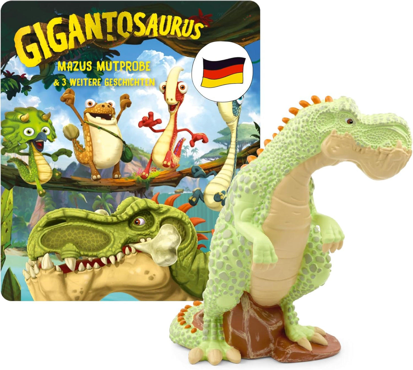 Gigantosaurus Tonie – Mazus Mutprobe, 4 Geschichten ab 4 J.