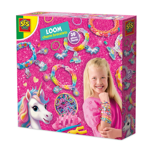 SES Loom Einhorn Armbänder - 600 Gummis & Charms