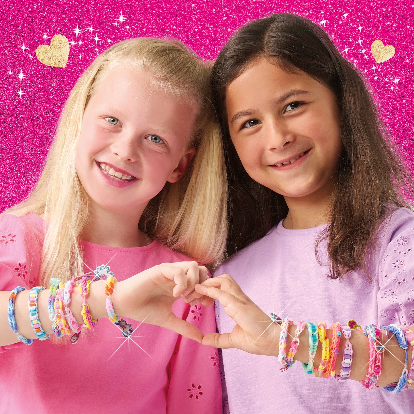 SES Loom Einhorn Armbänder - 600 Gummis & Charms