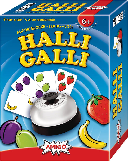 Halli Galli – AMIGO Reaktionsspiel Klassiker 30 Jahre