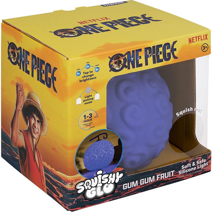 Paladone One Piece Gum-Gum-Frucht Silikon-Nachtlicht, 15 cm