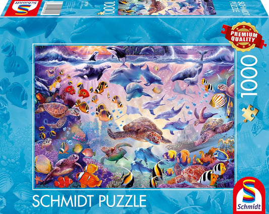 Schmidt Spiele Puzzle Majestät des Ozeans 1000 Teile