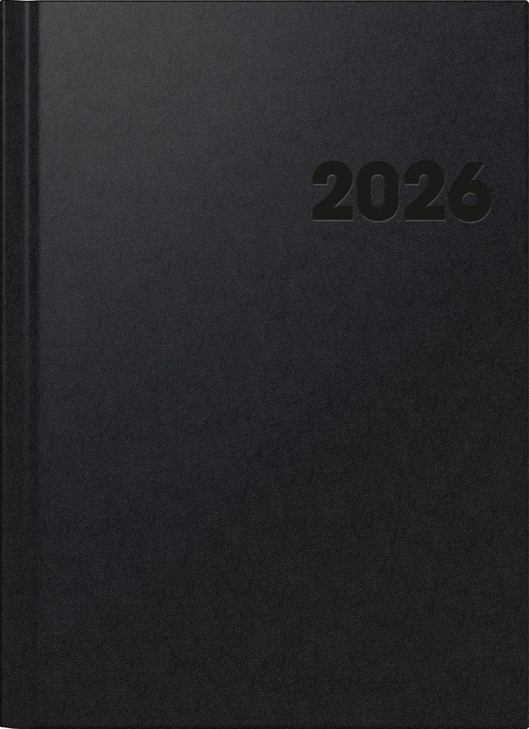Buchkalender 2026 A4 - Wochenplaner Mod. 781 schwarz