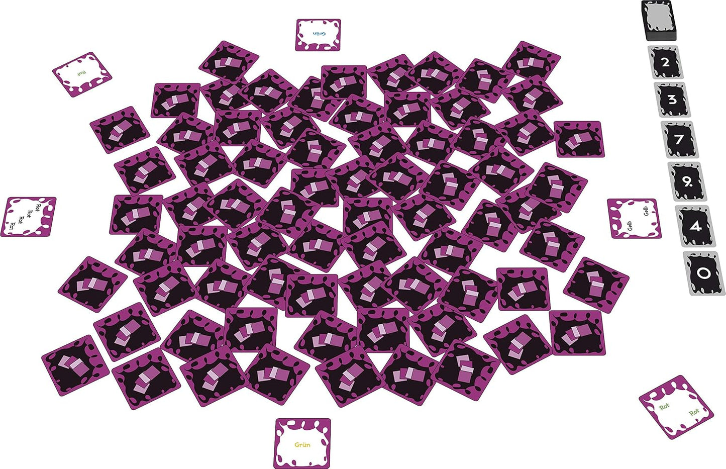 AMIGO Schwarz Rot Gelb Kartenspiel