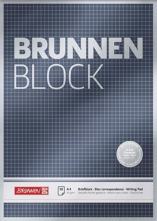Premium Notizbuch A4 kariert - 90g Qualitätspapier für perfekte Schreiberlebnisse