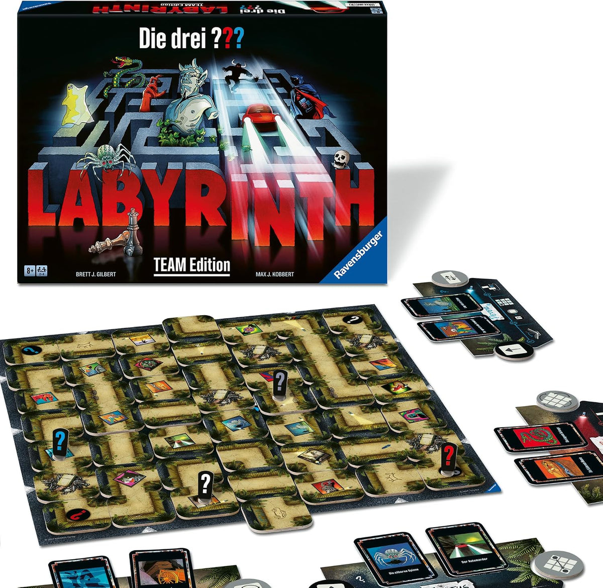 Ravensburger Die drei ??? Labyrinth TEAM Edition ab 8 Jahren