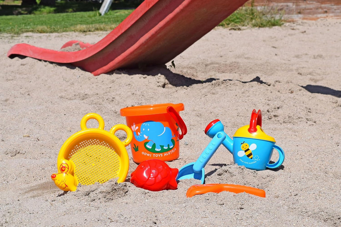 GOWI Sand Set Maus - Sandspielzeug für Kinder