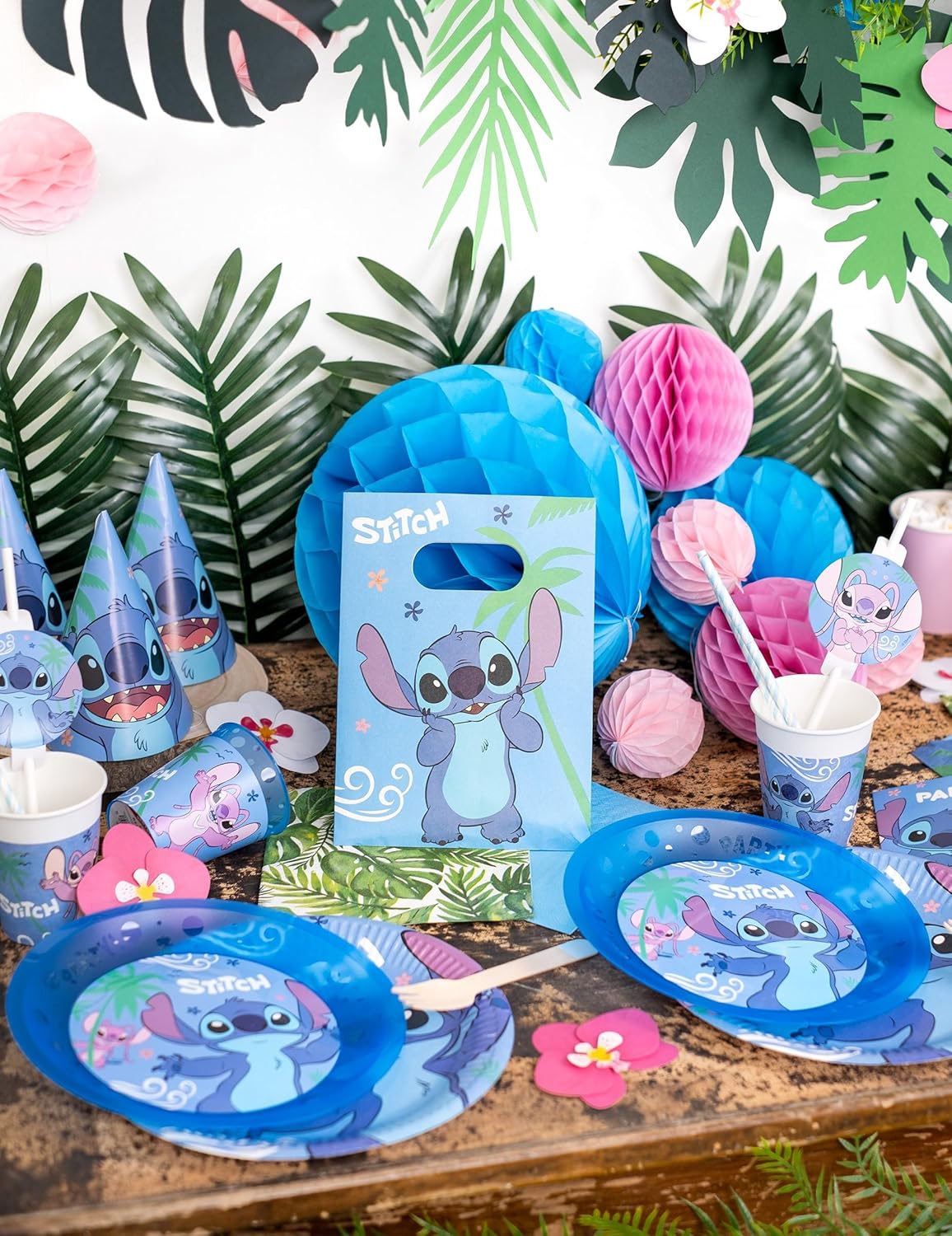 PROCOS Disney Lilo & Stitch Servietten 33x33 cm 20 Stück